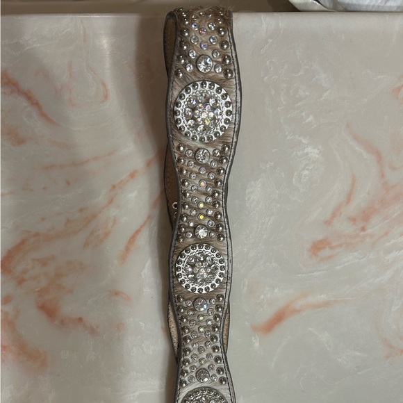 Western leather belt. - Picture 6 of 12